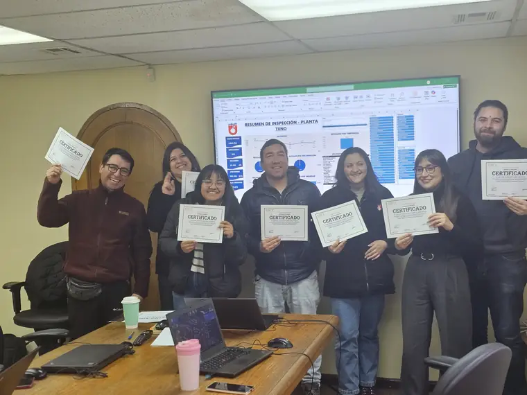 Entrega de certificados